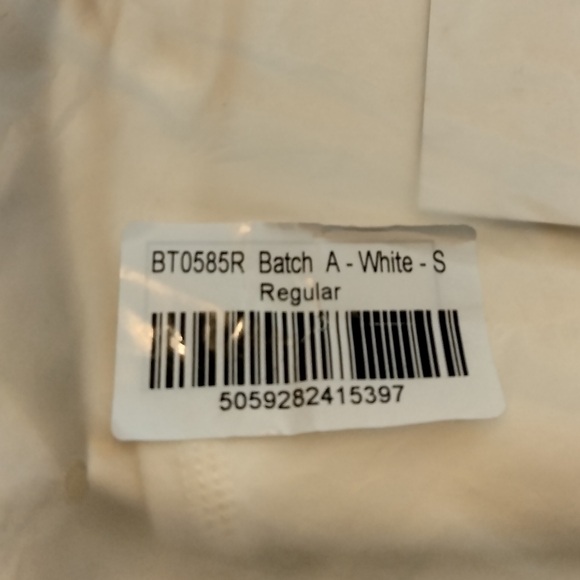 DRIVEN Full Length Leggings In White Small Bo & Tee - Picture 7 of 8